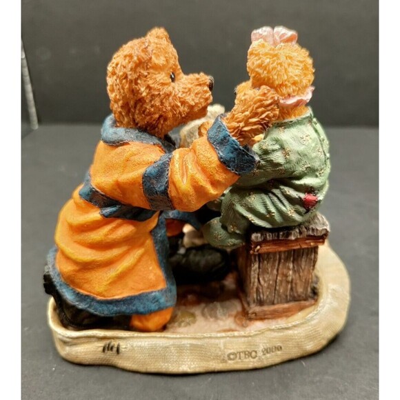 Boyds Bears Figurine Cheif Buckley with Jennifer "To The Rescue #227751 Fireman - Picture 3 of 5